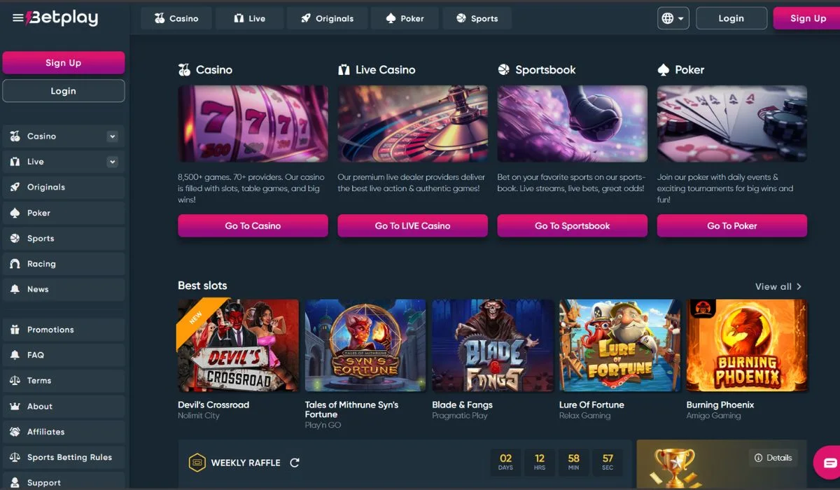 Betplay Crypto Casino