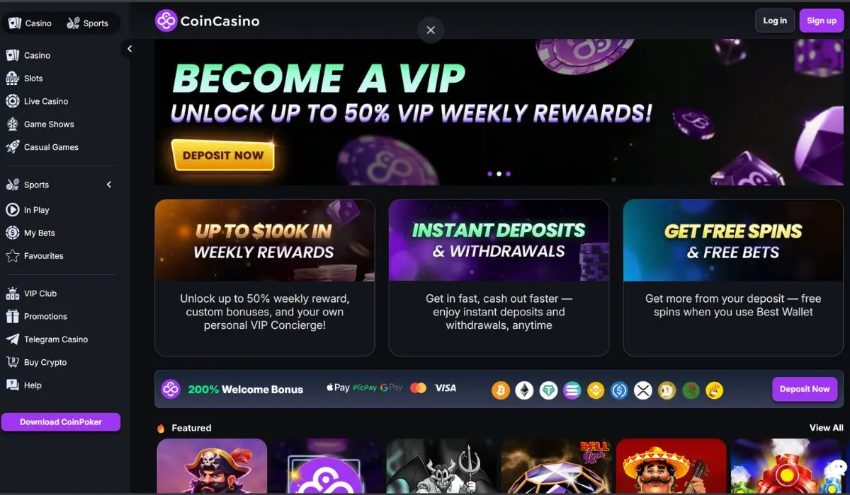 Coin Casino Bitcoin Casino